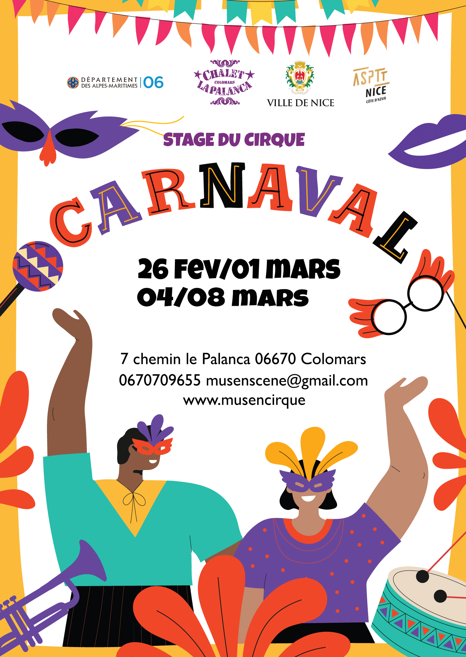 Carnaval Stages Nice